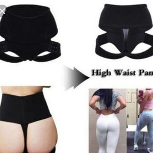 Butt Lifter Panty with Tummy Control- Beige